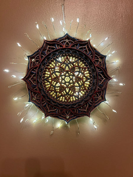 Original Wood Mandala