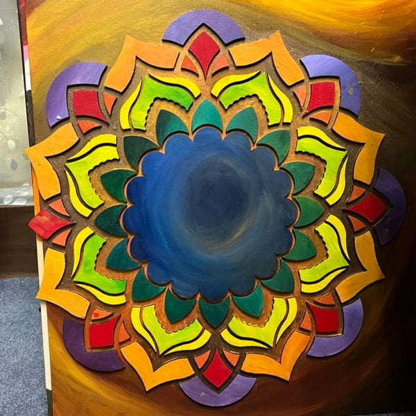 Original Wood Mandala