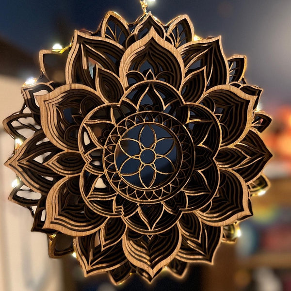 Original Wood Mandala