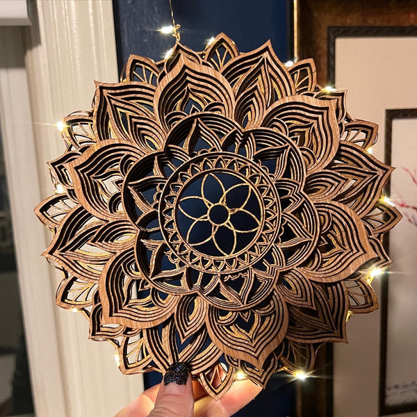 Original Wood Mandala