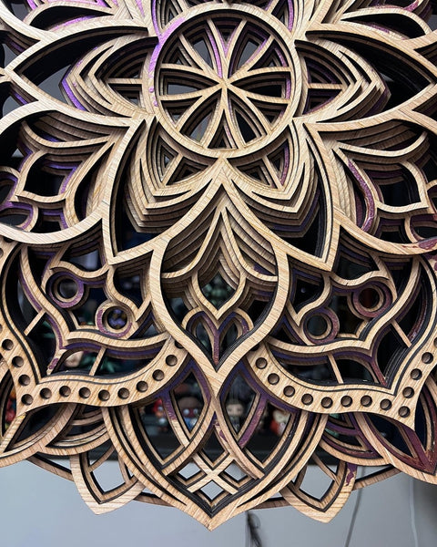 Original Wood Mandala