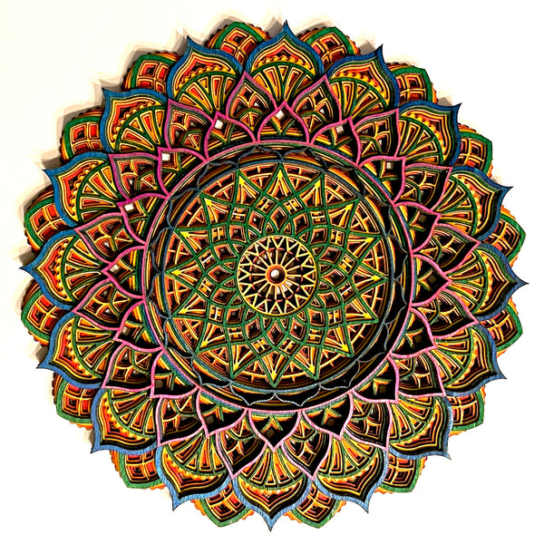 Original Wood Mandala