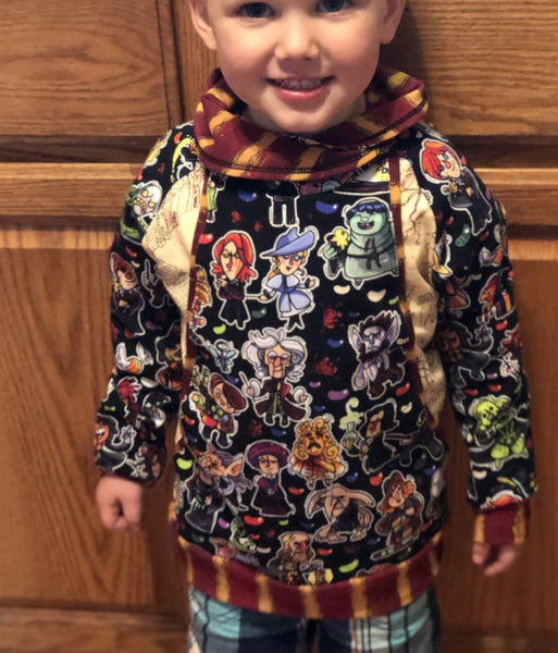Kids Wanderlust Hoodie *Commission* Front Pocket, Cowl Neck or Hoodie