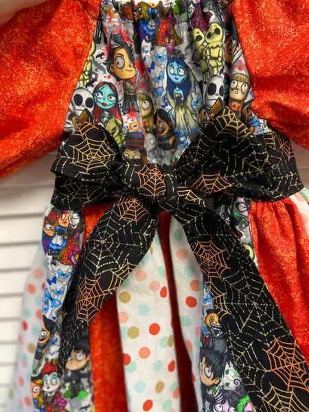 *Master of Spooky* Buttercup Dress. Size 24 Months.