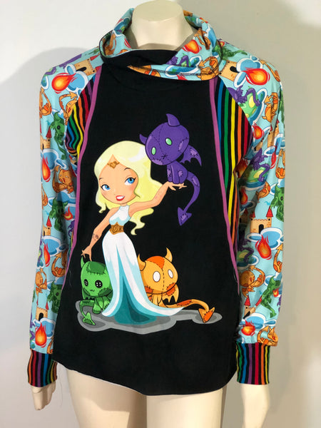 Kids Wanderlust Hoodie *Commission* Front Pocket, Cowl Neck or Hoodie