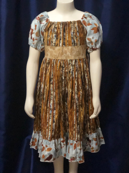 Buttercup *Forest Birch Tree* Dress Size 6 & 8