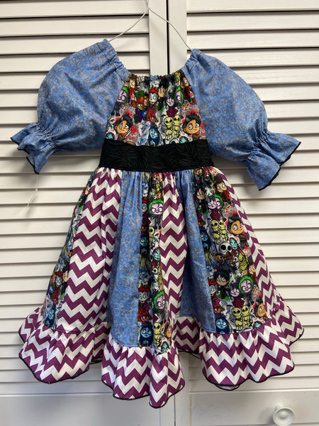 *Master of Spooky* Buttercup Dress. Size 2/3