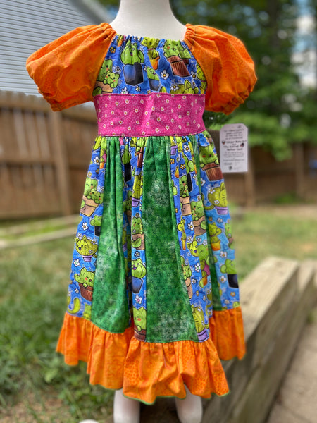 Buttercup *Cutie Kitty Catcus!* Dress. Size 2/3