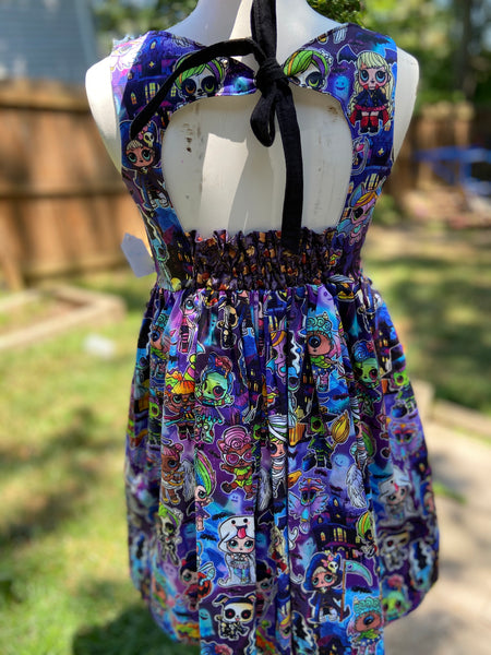 Treasure Style *LOL Halloween* Dress w/pockets. Size 5.