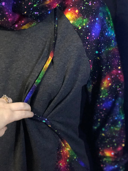 Adult Wanderlust Hoodie *Special Order* Front Pocket, Cowl Neck or Hoodie