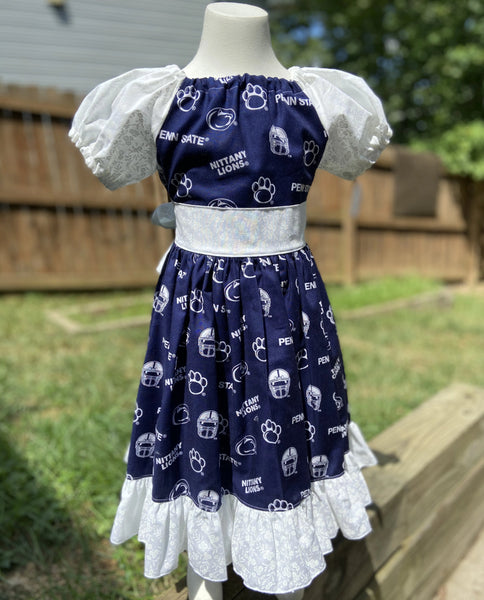 Buttercup *PSU Little Lions* Dress Size 2, 4, 6