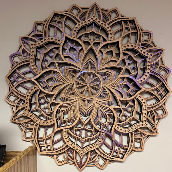 Original Wood Mandala