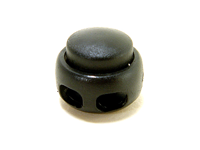 Mini Drum Cord Lock 3/32 Inch Black